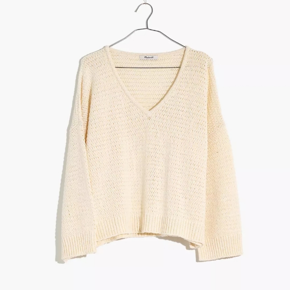 Womens Madewell Breezeway Sweater Size M